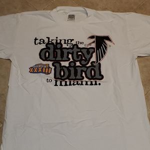 Vintage Atlanta Falcons Superbowl 1998 t shirt